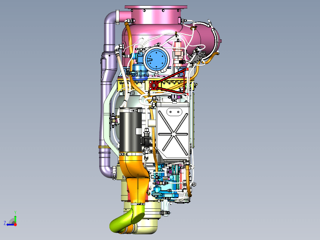 Garrett GTCP85-98D 燃气涡轮发动机