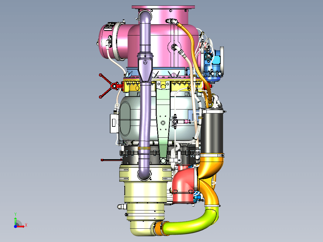 Garrett GTCP85-98D 燃气涡轮发动机