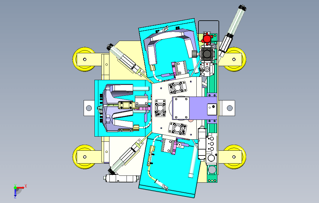 996定子工装夹具UG设计