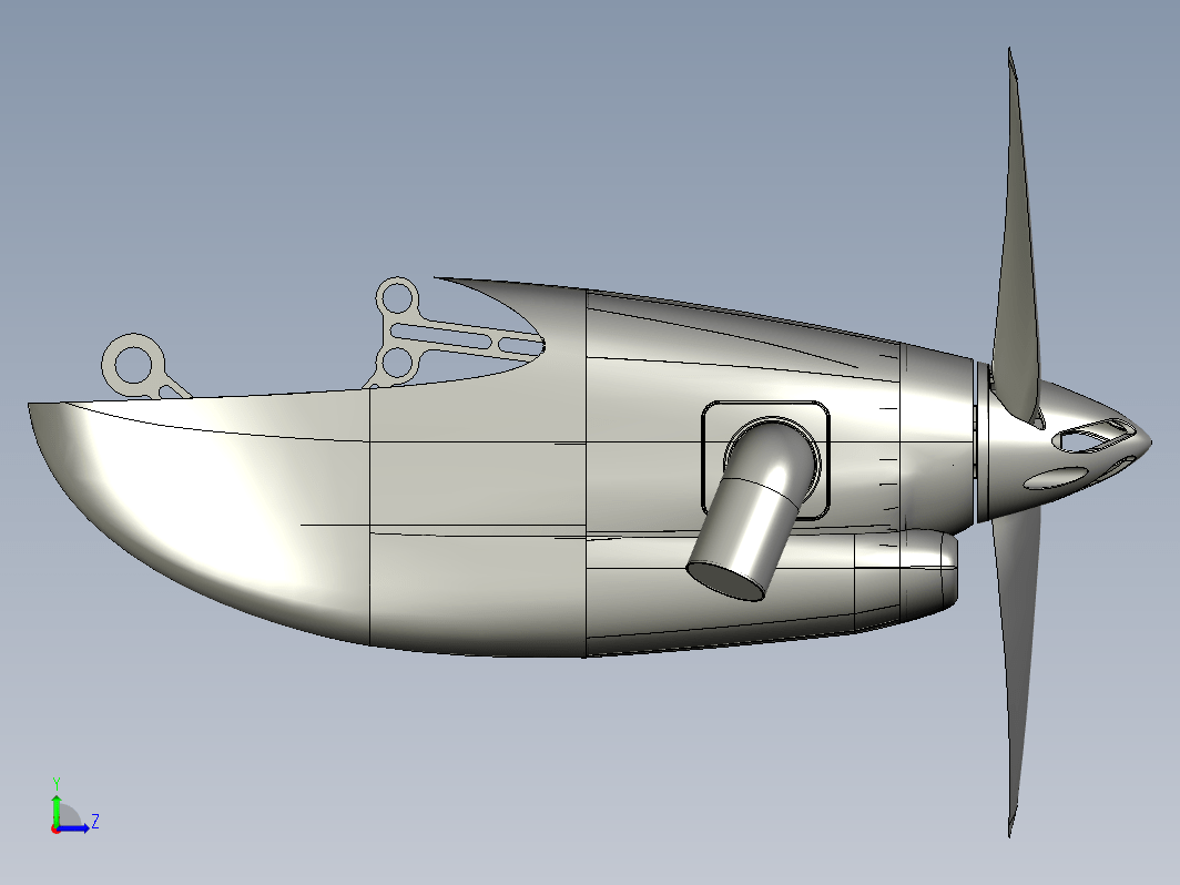 An-28 Bryza螺旋桨结构