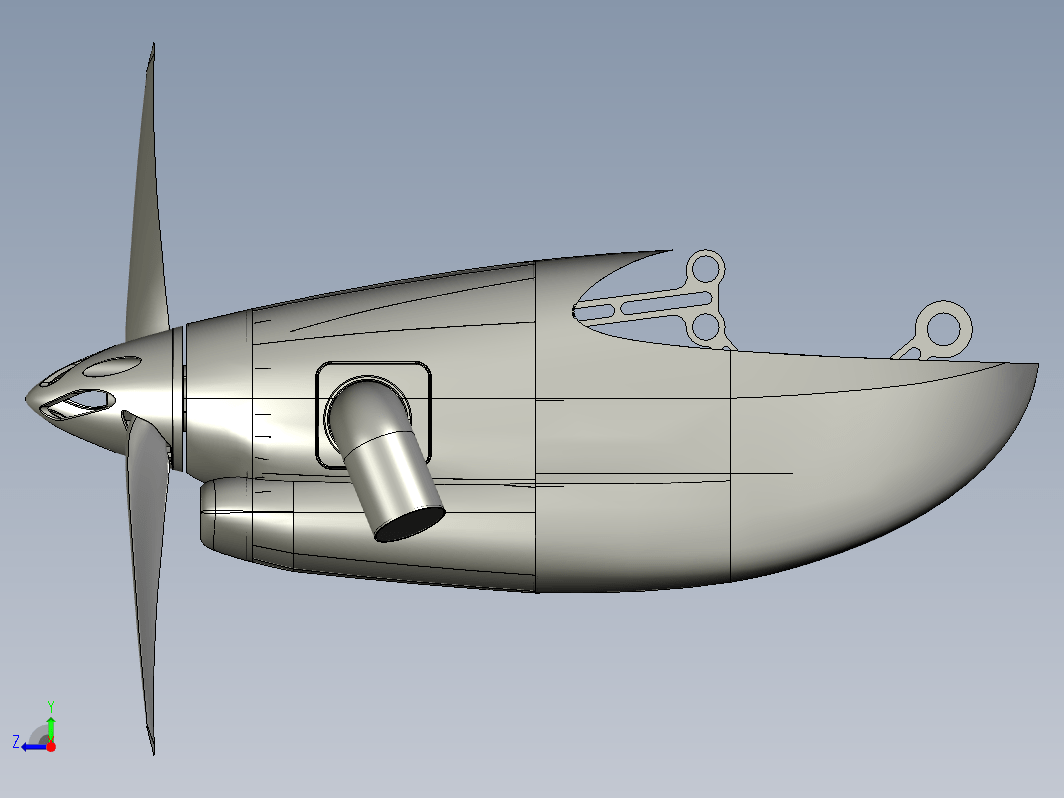 An-28 Bryza螺旋桨结构