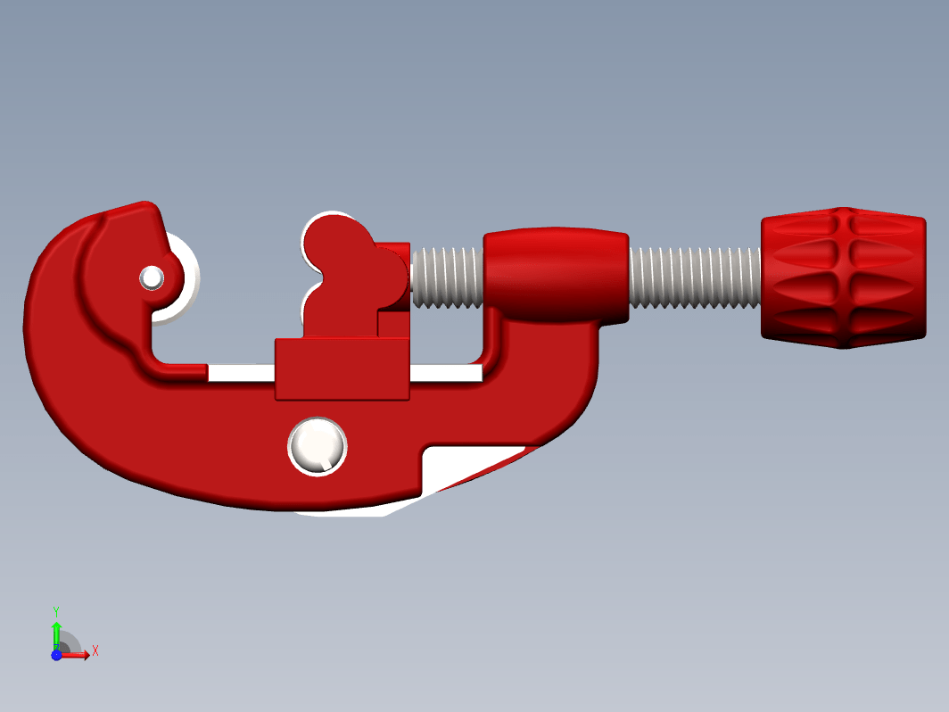 SolidWorks切管机模型