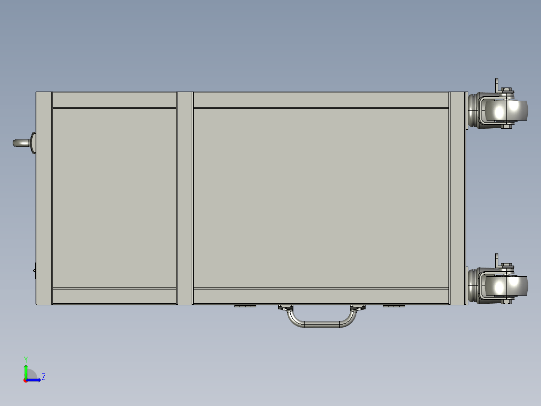 焊工车间移动工具箱