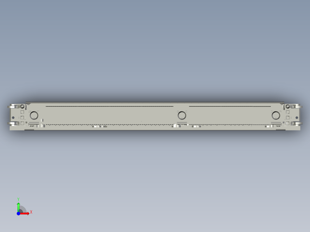 6U-VPX单板结构模型三维Step无参