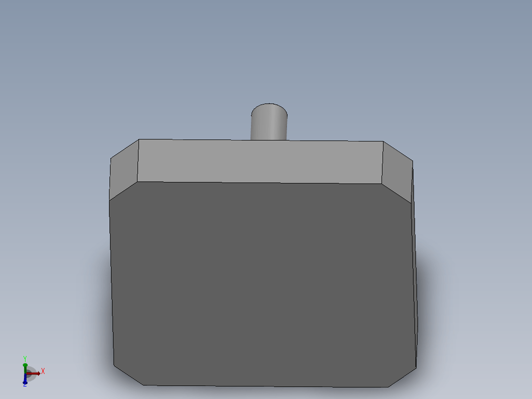 步进电机3D图42上盖1