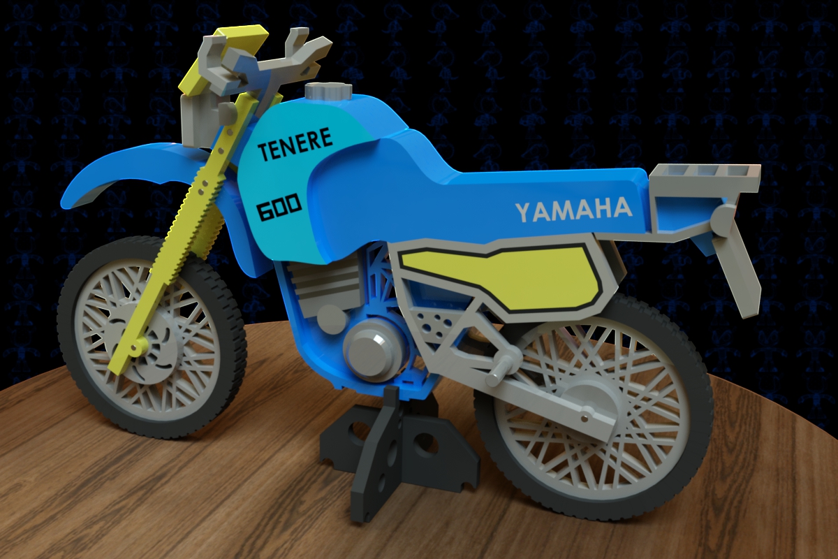 Yamaha摩托车拼装