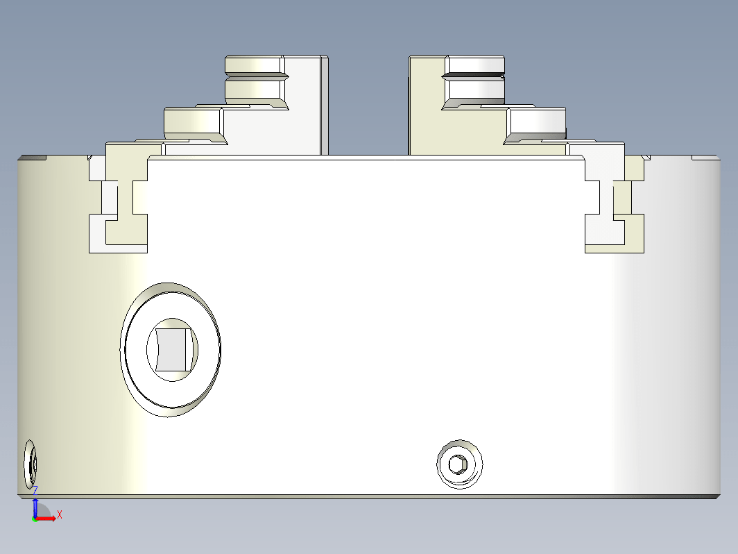 125mm四爪卡盘