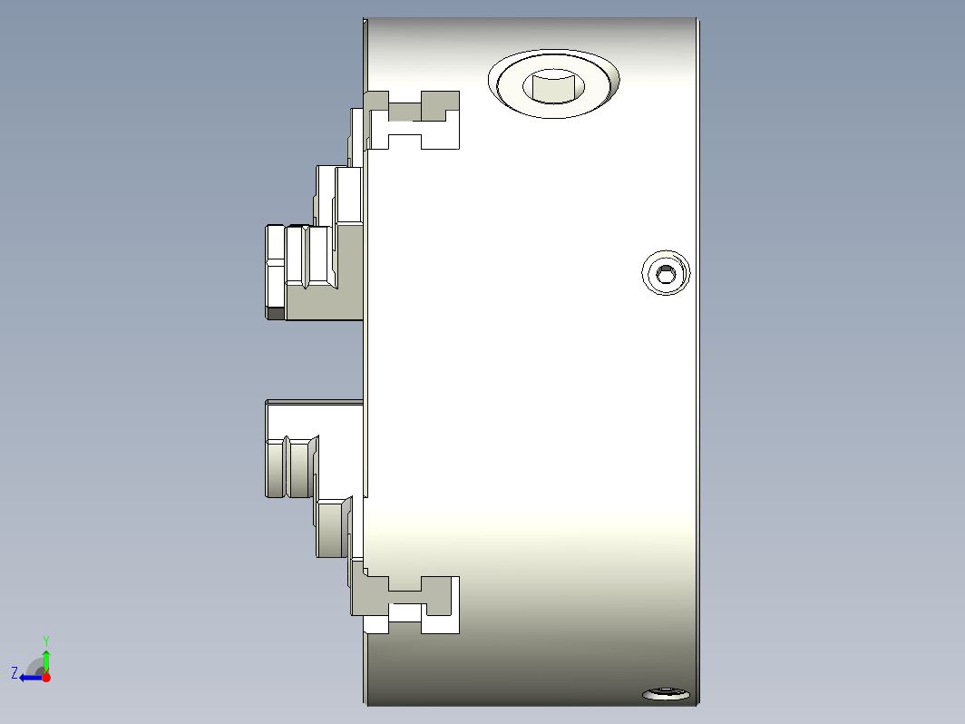 125mm四爪卡盘