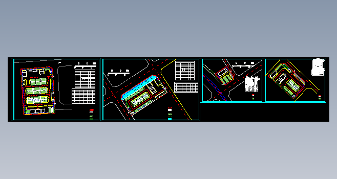 公交车场布置图