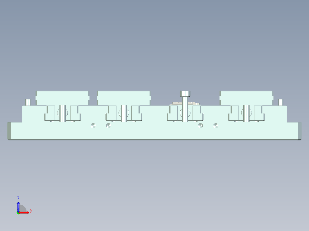 手机摄像头固定槽加工夹具