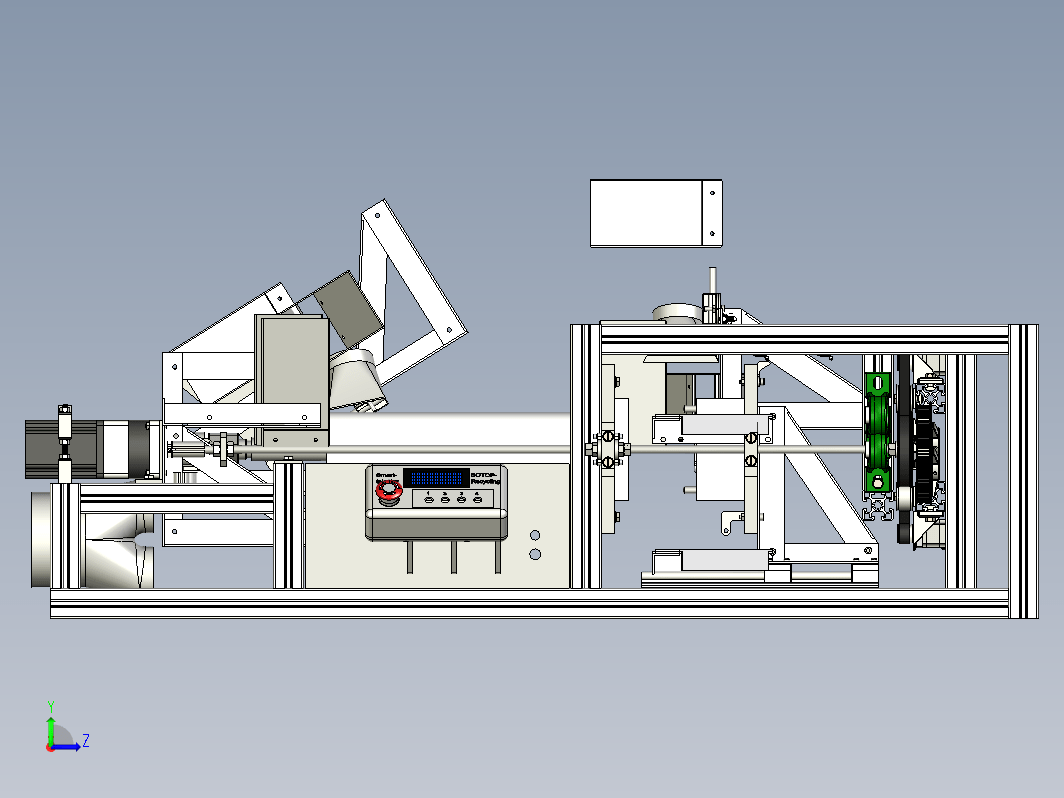 塑料回收注射成型机