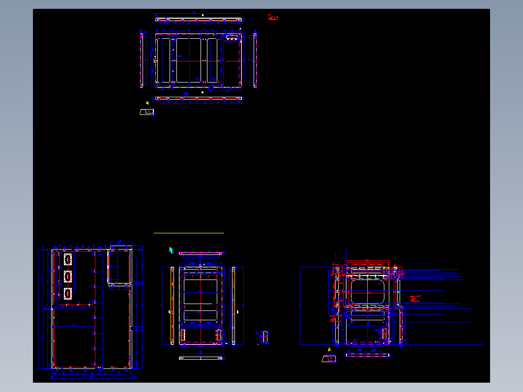 KYN28-12全套cad生产图图