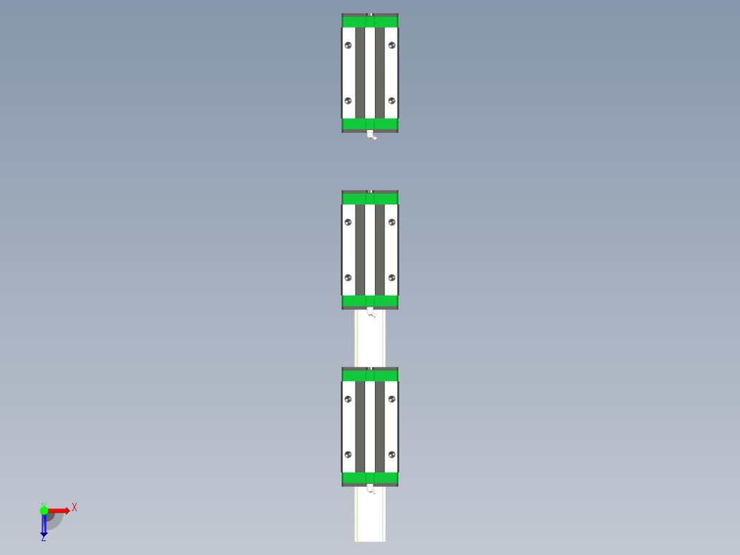 HGH-CA╱HGH-HA 滚珠式线性滑轨╱直线导轨[HGH55HA3T400Z0CI]