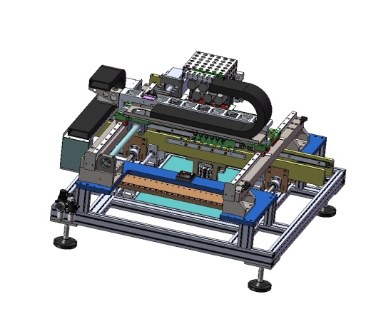 1000X1000mm贴片机三维SW2015带参缩略图