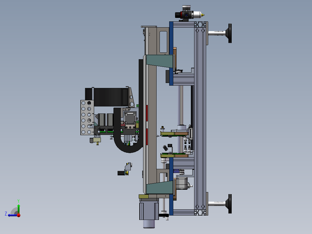 1000X1000mm贴片机三维SW2015带参