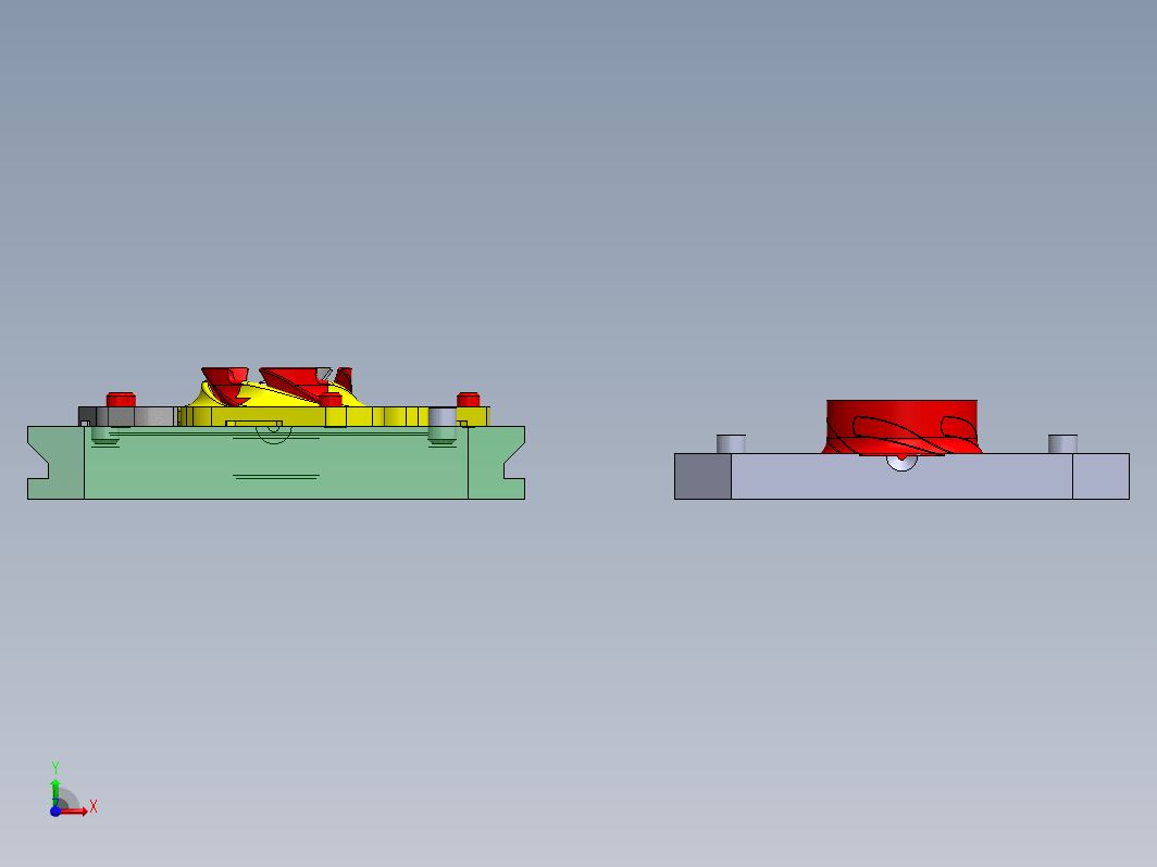 模具吸力叶轮