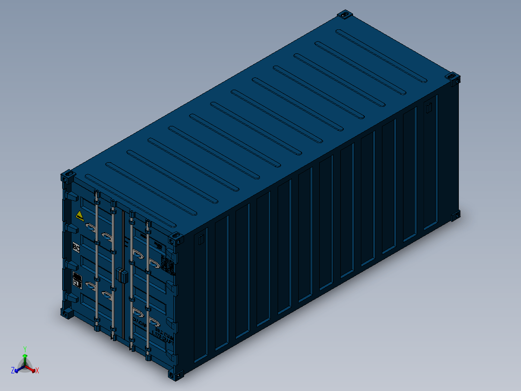 20尺集装箱设计