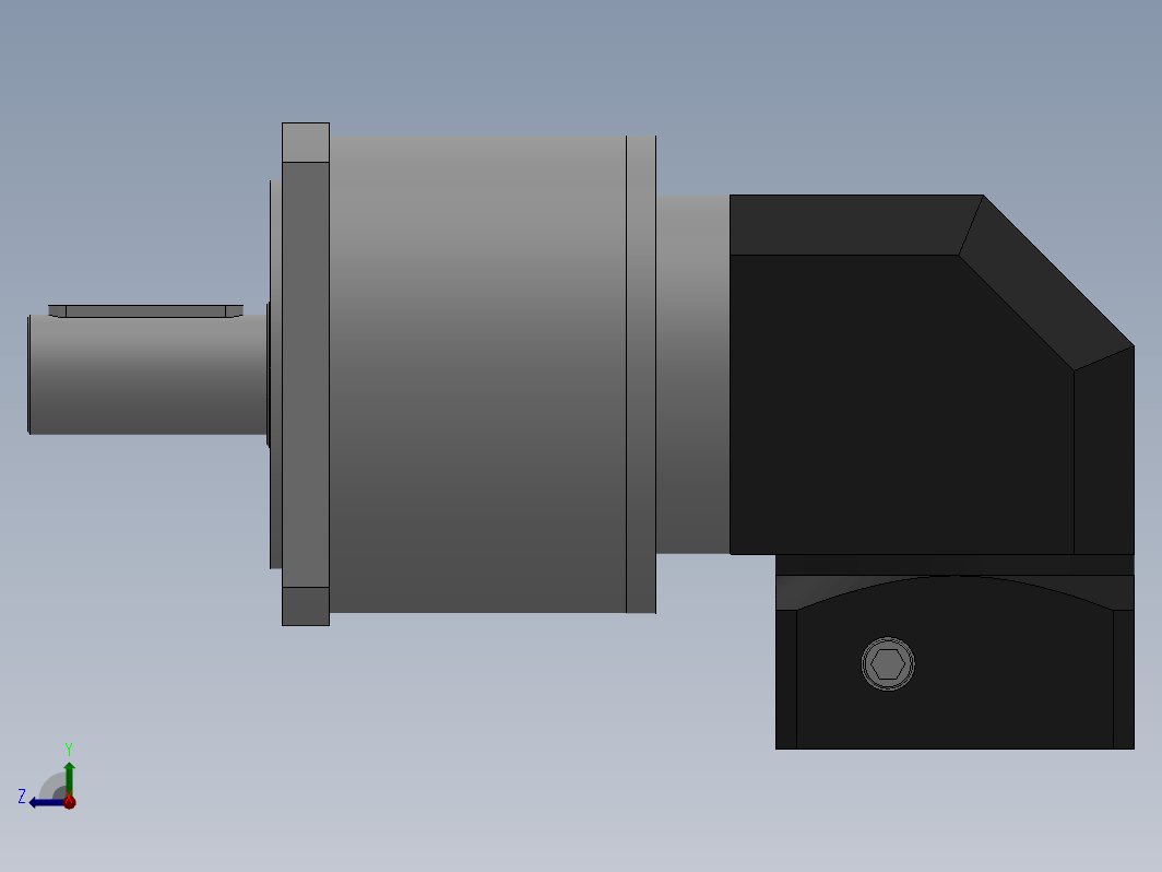 ZPLF160(孔输出)[ZPLF160-50-S2-P2-40]精密行星减速机