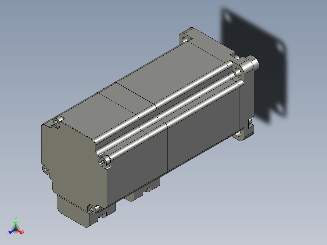 YK242EC67E1  42mm两相闭环步进电机（3D）