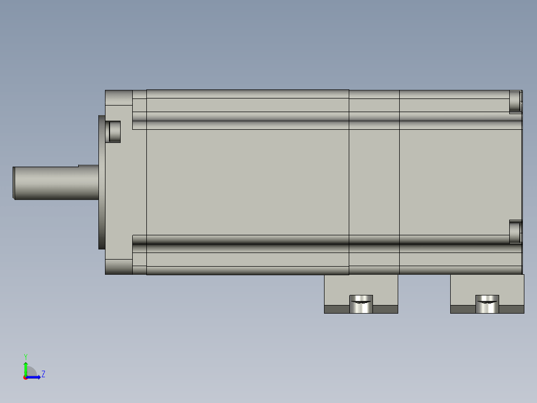 YK242EC67E1  42mm两相闭环步进电机（3D）