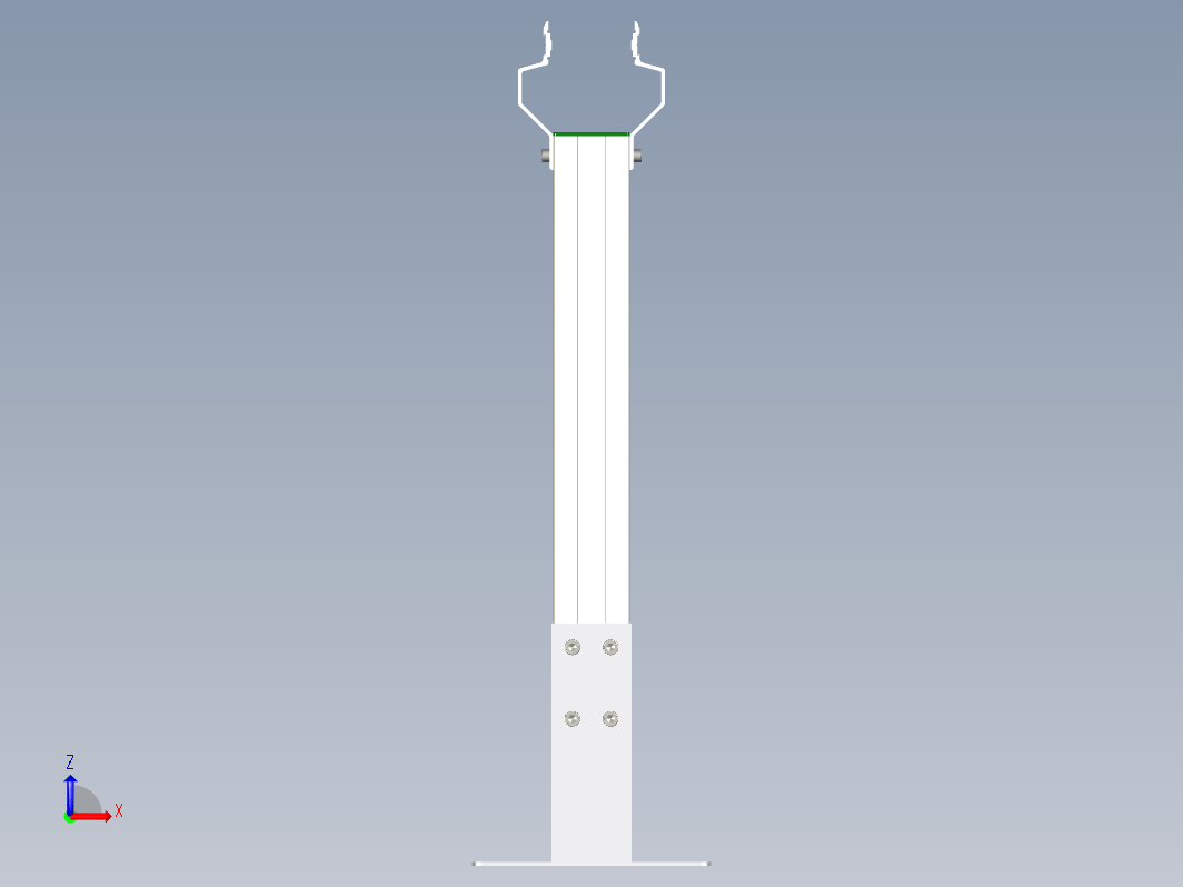 铝型材输送机固定支架