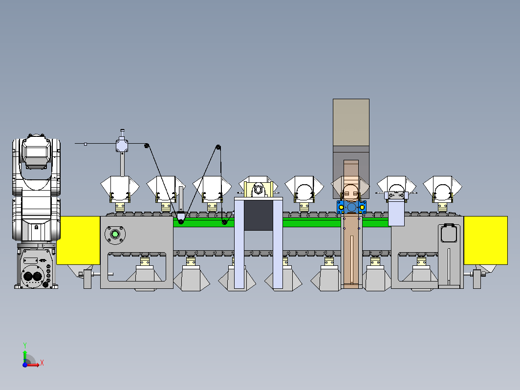 3M口罩生产线模型