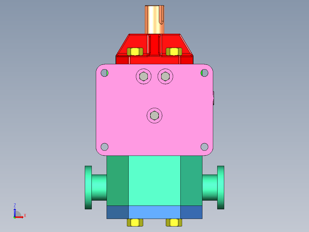 带旋转接头的三叶泵 pompe