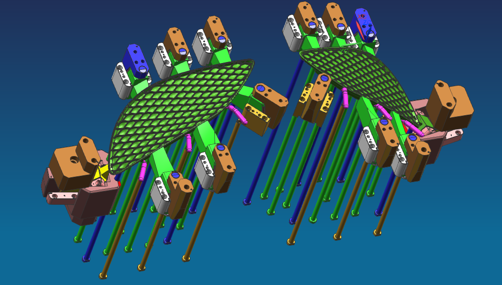 一款经典的汽车车灯配件模具（包含3D 2D）