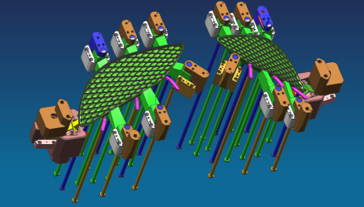 一款经典的汽车车灯配件模具（包含3D 2D）缩略图