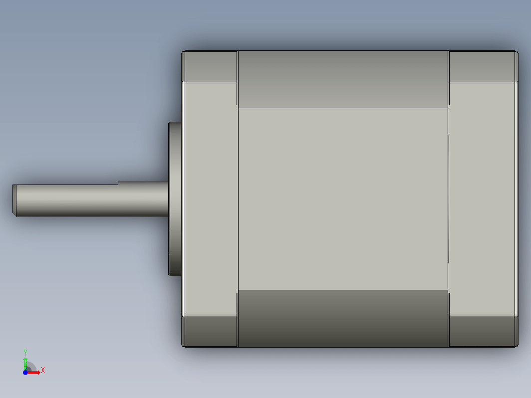 YK42HB47-02A  42mm两相步进电机（3D）