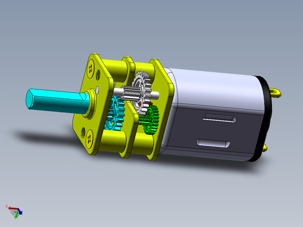 GM12-N20微型减速电机