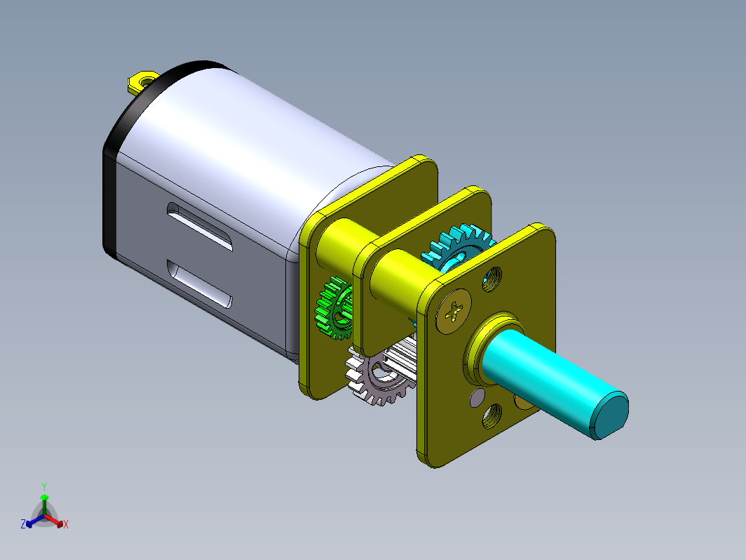 GM12-N20微型减速电机