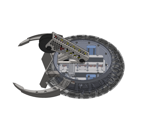 武术战斗机器人车 Battlebots 2016 team danger