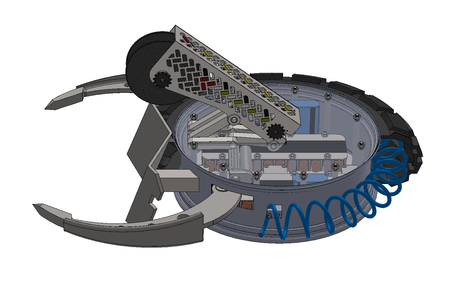 武术战斗机器人车 Battlebots 2016 team danger