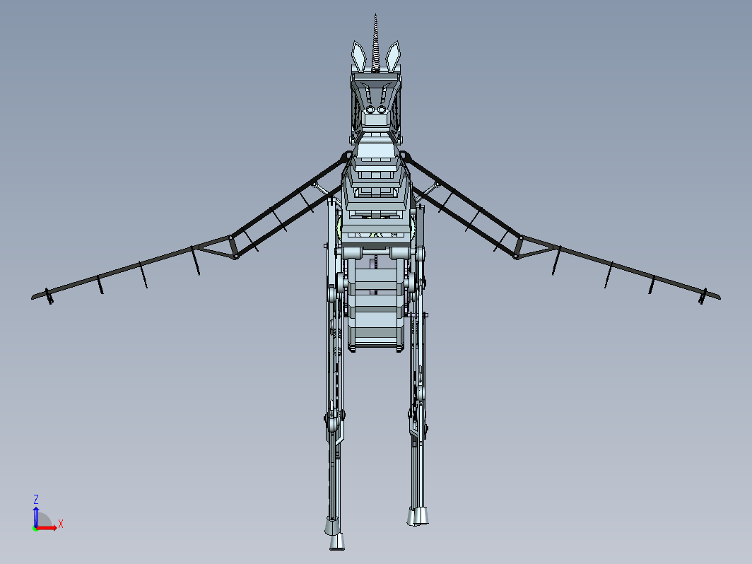 机械独角兽图纸