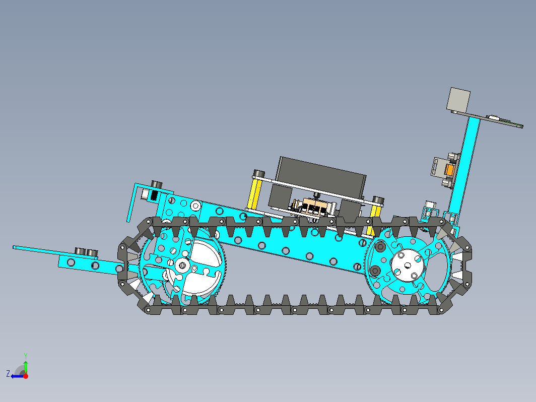 Sumo Robot履带机器人车