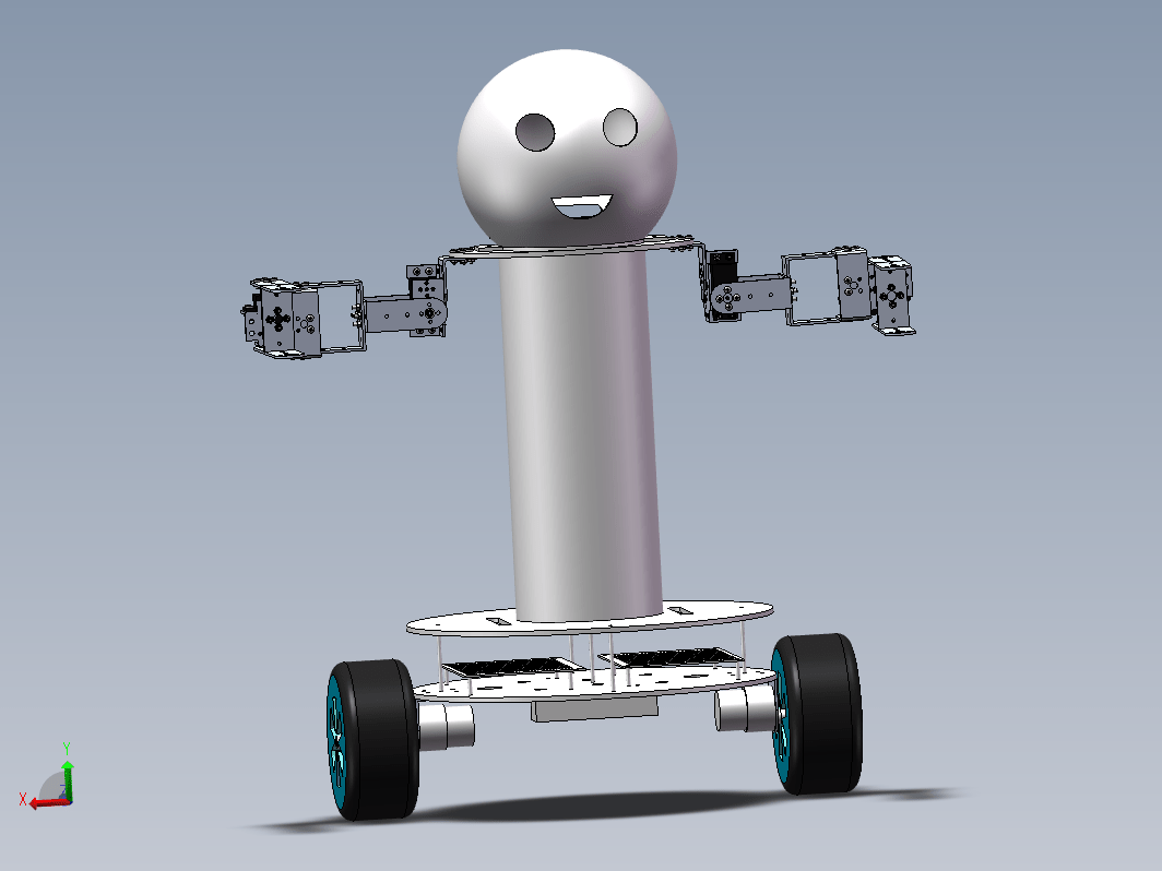 自平衡小车机械结构及控制系统设计+CAD+说明书