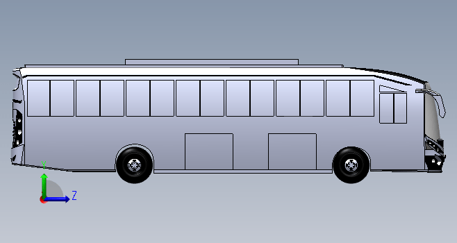 F0410-公共汽车模型图