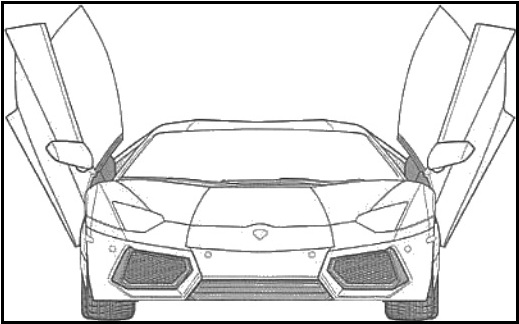 lamborghini-aventador-101跑车简易车壳