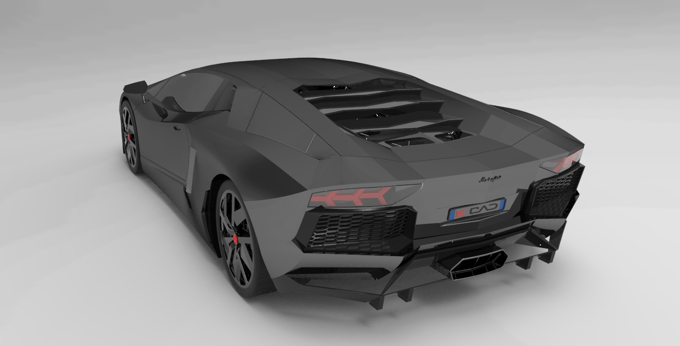 lamborghini-aventador-101跑车简易车壳