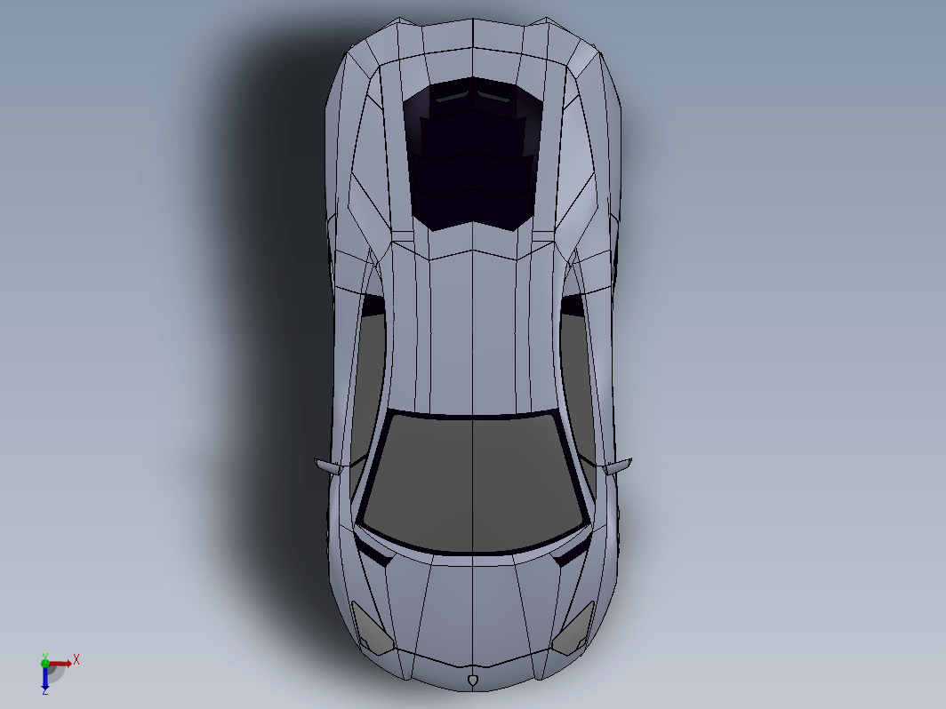 lamborghini-aventador-101跑车简易车壳