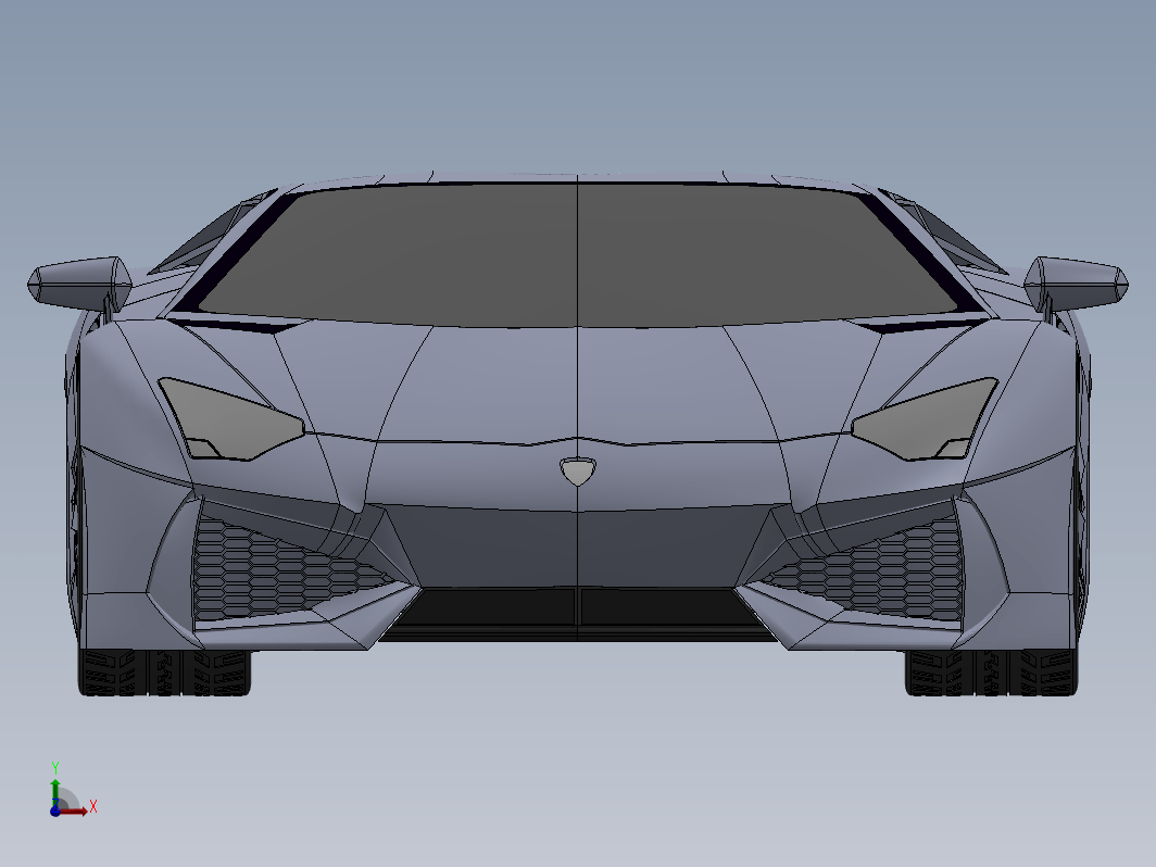 lamborghini-aventador-101跑车简易车壳