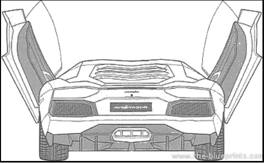 lamborghini-aventador-101跑车简易车壳