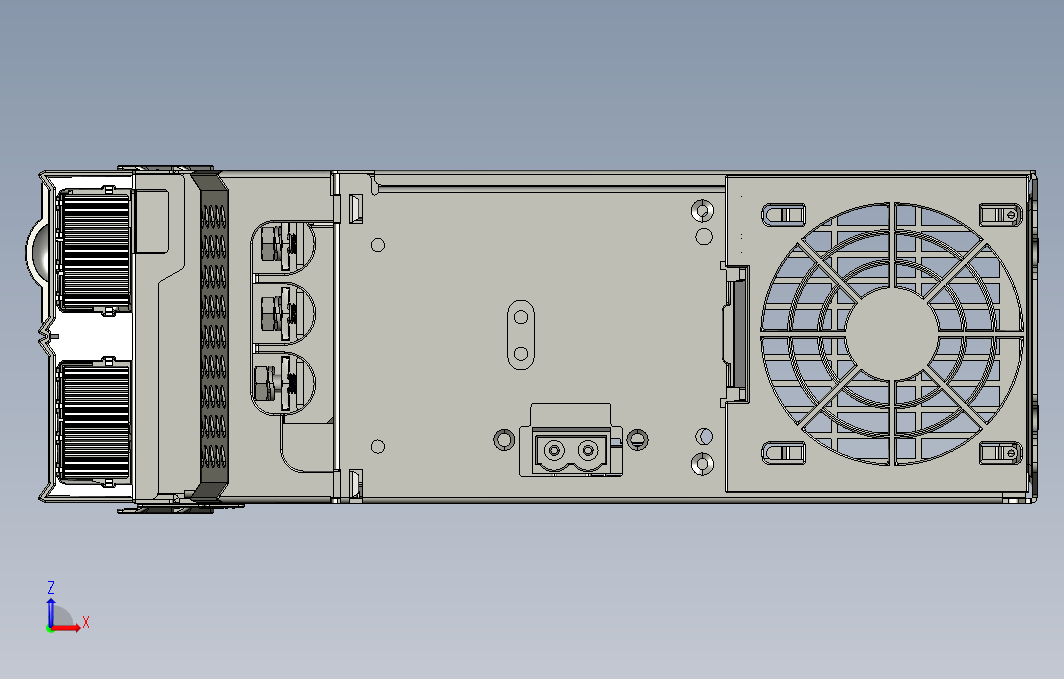 高性能多机传动驱动器STEP_B00(MD810-20M4T45G110+整机外形图)