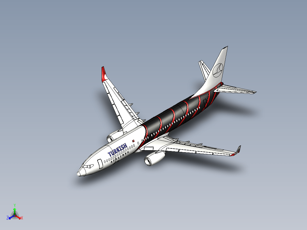 波音737-800，土耳其航空涂装