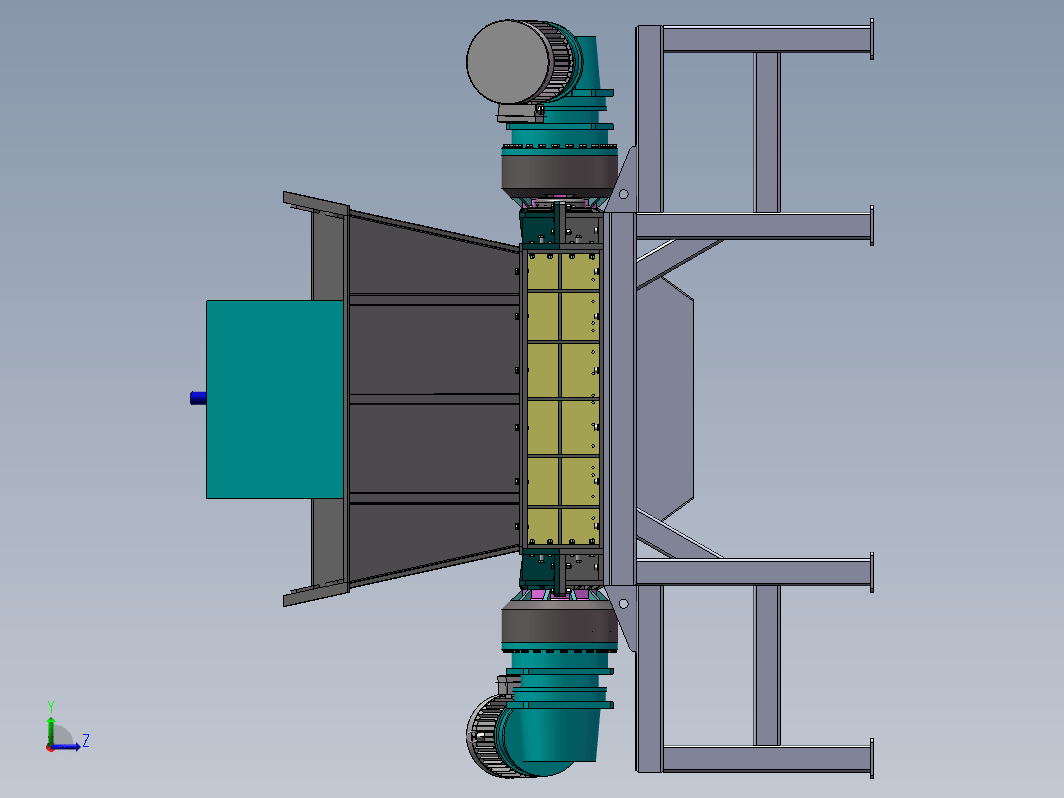 高效1600双轴撕碎机