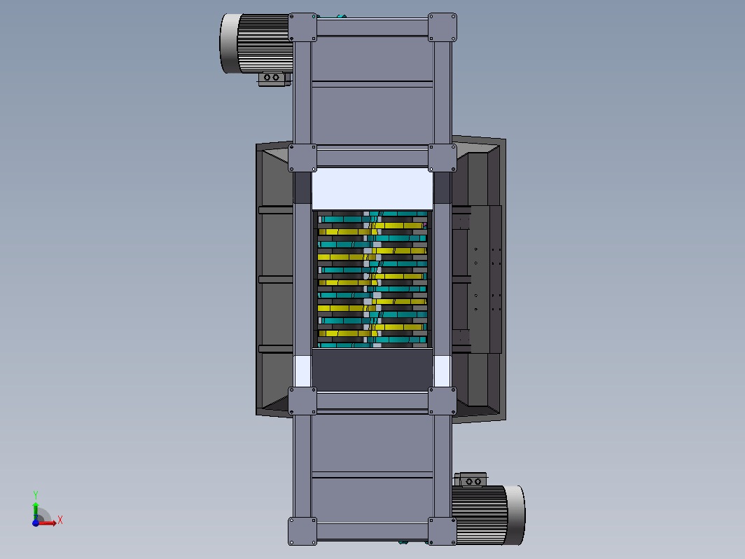 高效1600双轴撕碎机