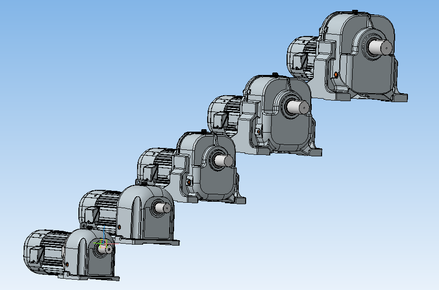 5款电机减速机带刹车系列GM dbb -5.5 kw