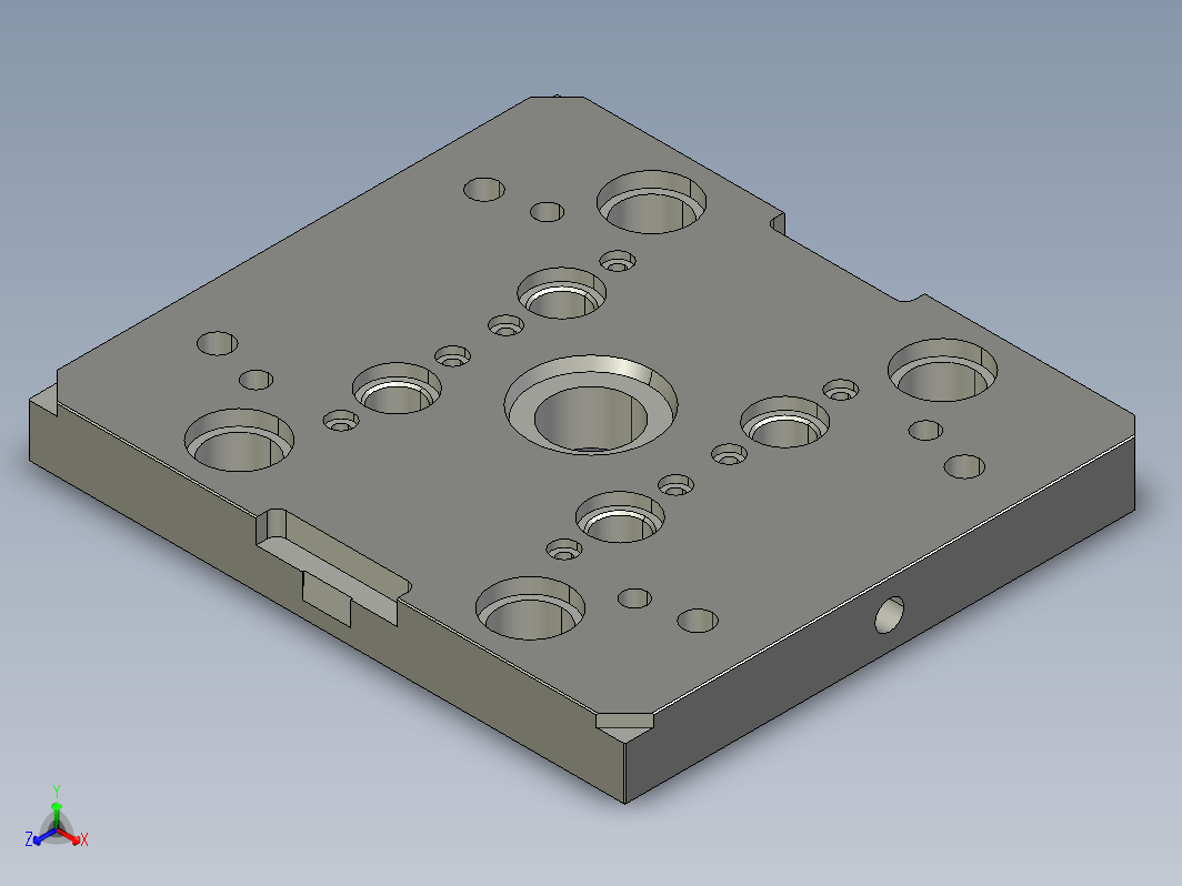 753注塑模具模型UG设计