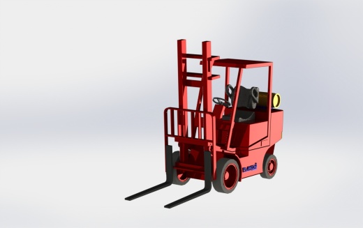 2.5T简易叉车